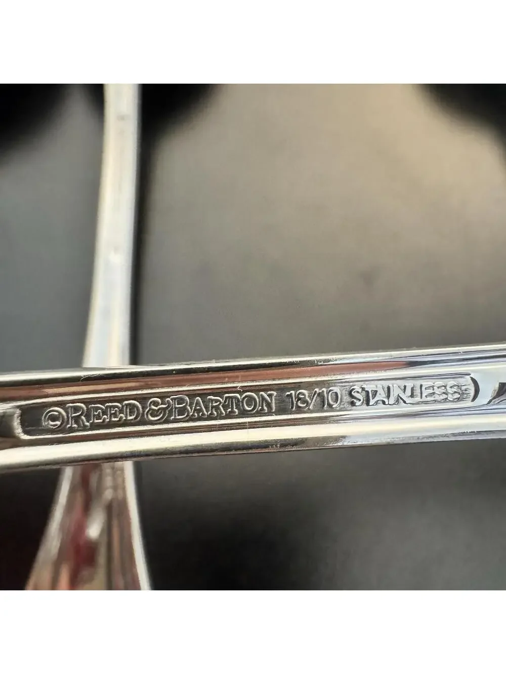 Reed & Barton Covington 5 Stainless Oval Soup Spoons 6 3/4